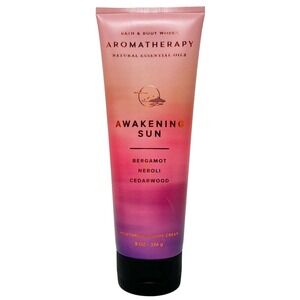 Bath & Body Works Aromatherapy Awakening Sun Body Cream Bergamot Neroli 8oz